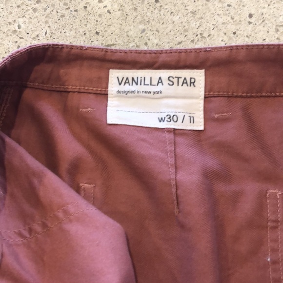 Vanilla Star Canvas Joggers - Size 11 - Blush/Rose - Picture 4 of 4